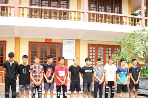 Bắt giữ nhiều đối tượng gây mất an ninh trật tự tại Thái Nguyên