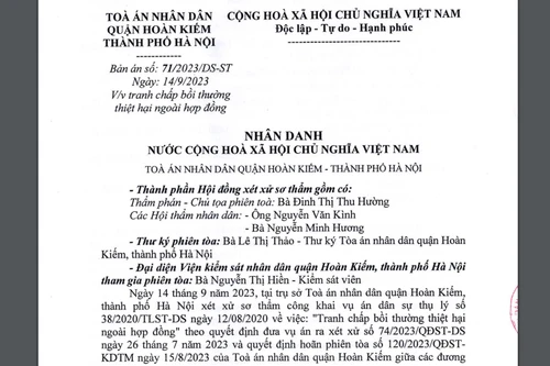 Tòa án yêu cầu 2 cá nhân phải gỡ bỏ thông tin sai sự thật 