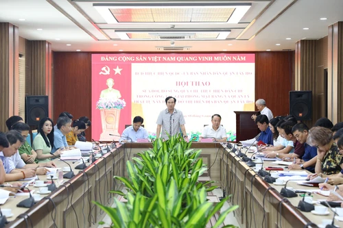 Công khai, minh bạch thông tin quy hoạch đã phê duyệt để “Dân biết, được bàn, được kiểm tra”