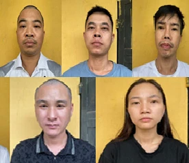 Bắt quả tang 5 đối tượng tổ chức sử dụng trái phép chất ma túy