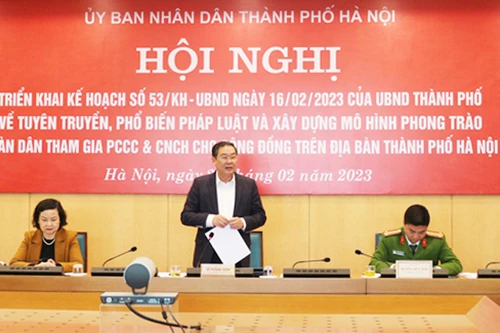 Nêu gương người đứng đầu trong thực hiện an toàn phòng cháy, chữa cháy và cứu nạn, cứu hộ tại khu dân cư