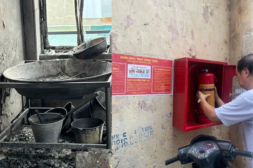 ​Điểm chữa cháy công cộng và lực lượng chữa cháy nhanh chóng dập hoả hoạn