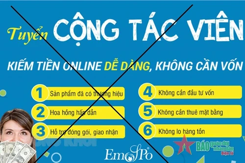 Bị lừa làm cộng tác viên online, người phụ nữ bị mất gần 400 triệu đồng