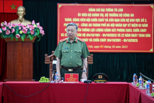 Hình ảnh đẹp của lực lượng Cảnh sát phòng cháy, chữa cháy đã đi vào thơ ca, nghệ thuật