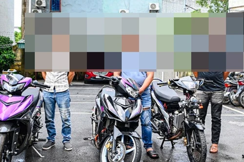 Công an quận Tây Hồ tìm chủ sở hữu xe máy