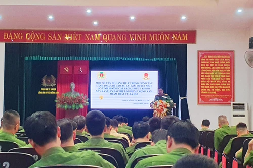 Tập huấn xử lý một số tình huống cấp bách, phức tạp