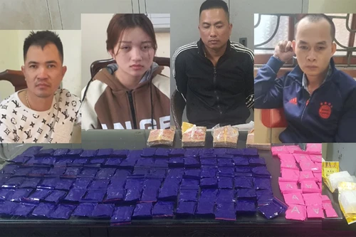 'Trùm' ma túy bị bắt khi đang vận chuyển hàng chục cân 'hàng trắng'