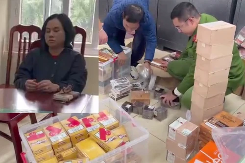 Thu giữ gần 10.000 điếu xì gà lậu