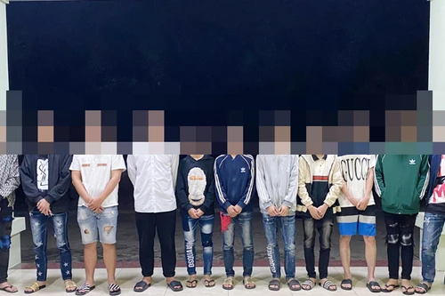 Xử lý nhóm thanh thiếu niên gây rối trật tự công cộng