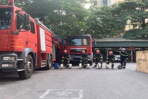 Không ngừng rèn luyện, sẵn sàng đáp ứng công tác cứu hỏa