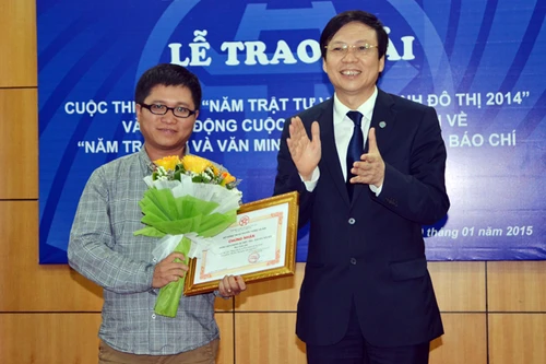 8 tác phẩm đoạt giải thi viết về “Năm trật tự văn minh đô thị 2014”