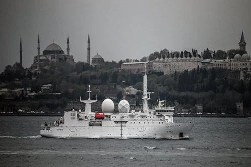 Pháp tiếp tục triển khai tàu trinh sát điện tử hiện đại tới biển Đen