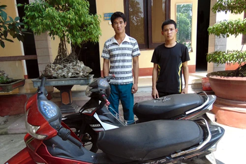 Bắt ổ nhóm chuyên trộm xe máy lấy tiền hút, chích ma túy