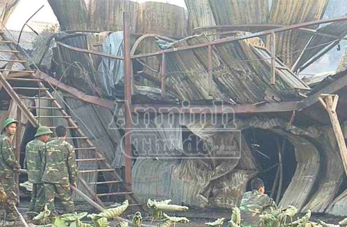 Tìm thấy xác bé gái 3 tuổi trong đám cháy tại khu đô thị ở Hà Đông