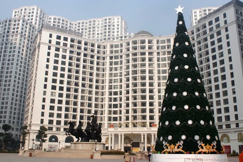 Chào đón cây thông Noel cao nhất Việt Nam 2013