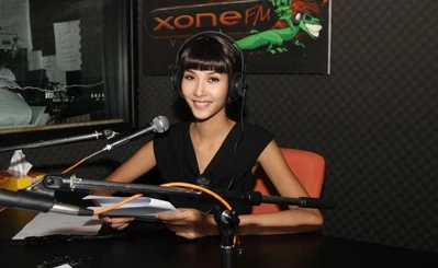 Quán quân Top model Hoàng Thùy bật mí bài hát yêu thích 