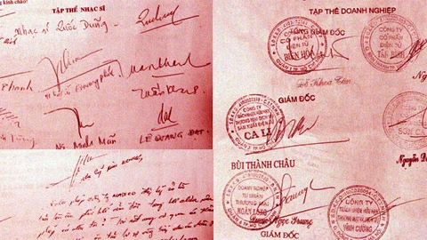  Điều tra hai công ty giả con dấu và chữ ký