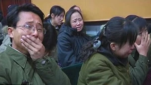 Hình ảnh người dân Triều Tiên tiếc thương chủ tịch Kim Jong Il