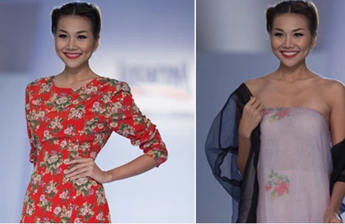 Thanh Hằng rạng ngời trong trang phục mong manh