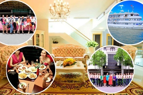 Chơi sang như Vietnam's next top model!