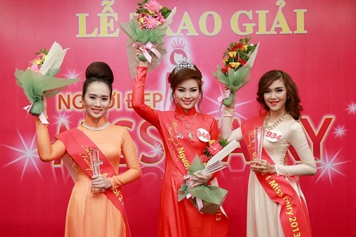 Lê Thị Nhàn đăng quang Miss Fairy 2013