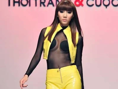 Ngọc Quyên "bảo vệ môi trường" kiểu mới?