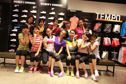 Thí sinh Miss Teen khoe dáng trong trang phục thể thao