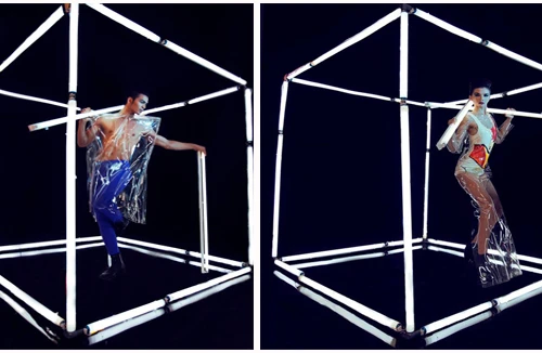 Thí sinh Next top "nghịch dại" với bóng đèn, hóa thành người ngoài hành tinh