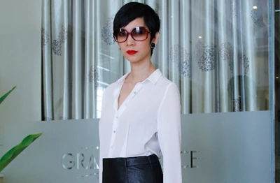 Xuân Lan "tái xuất", khoe thân hình thon gọn sau khi sinh