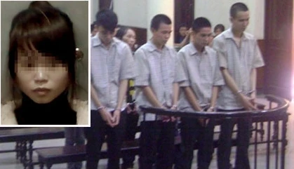 Vết trượt của thiếu nữ tuổi teen bán bạn học vào nhà chứa