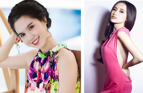 Ngọc Trinh "tranh giành" trang phục với Mai Phương Thúy 