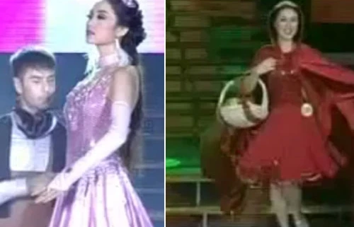 Minh Hằng hóa búp bê, Vân Trang thành Cô bé quàng khăn đỏ