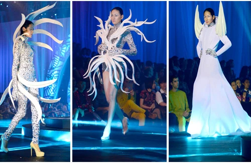 "Chân dài" Next top hóa thân thành thần Vệ nữ