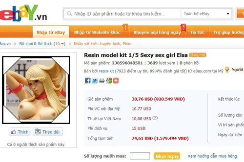 Chợ “người lớn” online công khai hoạt động