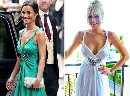 "Sao" quyến rũ trong trang phục giống nhau