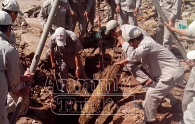 Sau lũ, phát hiện bom nặng nửa tấn