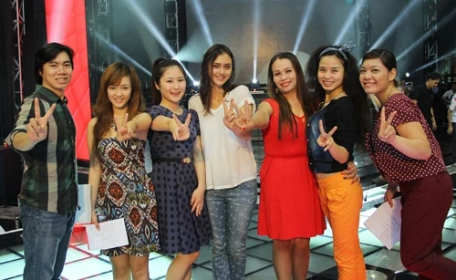 Thí sinh Giọng hát Việt sẵn sàng trước giờ G