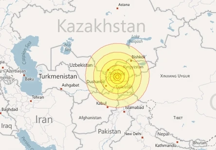 Động đất tại Trung Á khiến 14 người thiệt mạng