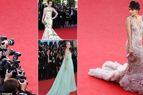 Mỹ nhân dập dìu "thiêu đốt" thảm đỏ LHP Cannes