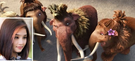 Hotgirl Miu Lê hóa voi ma mút