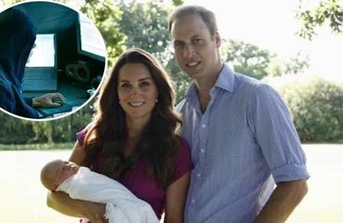 Hoàng tử nước Anh trở thành "con mồi" của tội phạm mạng