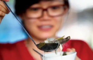 Bị mù mắt vì đeo kính khi ăn lẩu