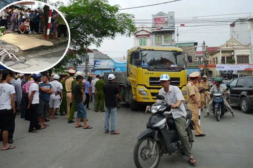 Nữ sinh 9x chết thảm dưới gầm xe tải