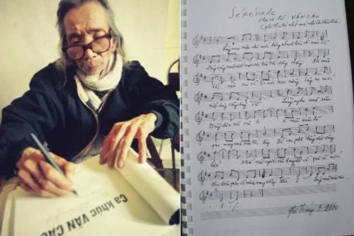 Lần đầu công bố hai nhạc phẩm trong di cảo của nhạc sĩ Văn Cao