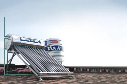 Tân Á Đại Thành hỗ trợ 1 triệu đồng khi mua Máy nước nóng năng lượng mặt trời