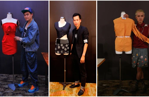 Chiêu "hô biến" áo sơ mi độc đáo của thí sinh Project Runway