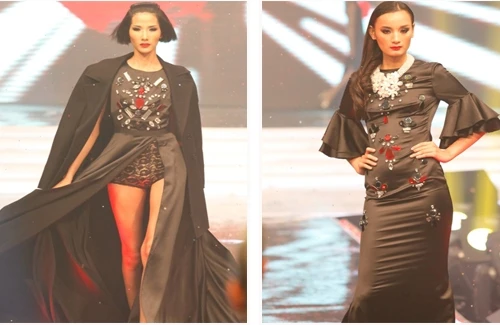 Hoàng Thùy, Lê Thúy ấn tượng trong đêm chung kết