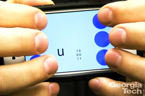 Màn hình cảm ứng cho người khiếm thị