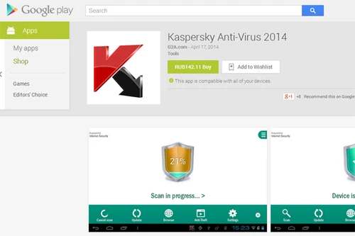 Chương trình diệt virus giả đang xâm chiếm các cửa hàng ứng dụng di động