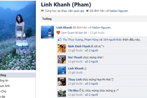 "Họa mi" Khánh Linh đính hôn với nhiếp ảnh gia Na Sơn